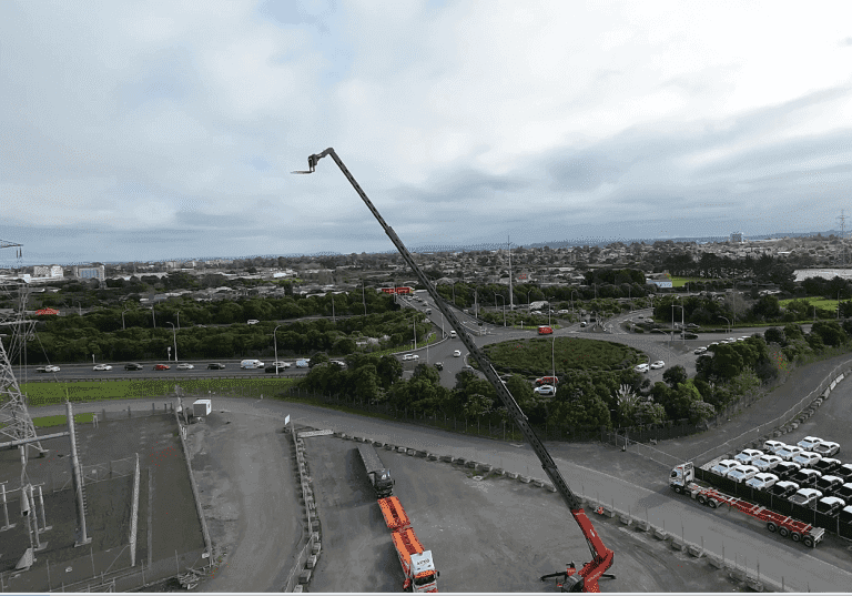 Telehandler Top View