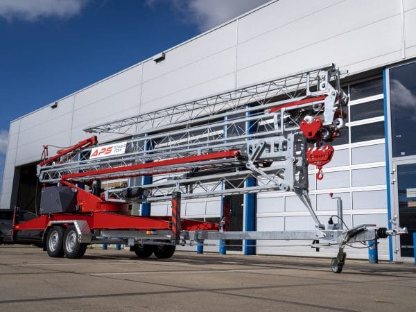 Self-Erector-Crane