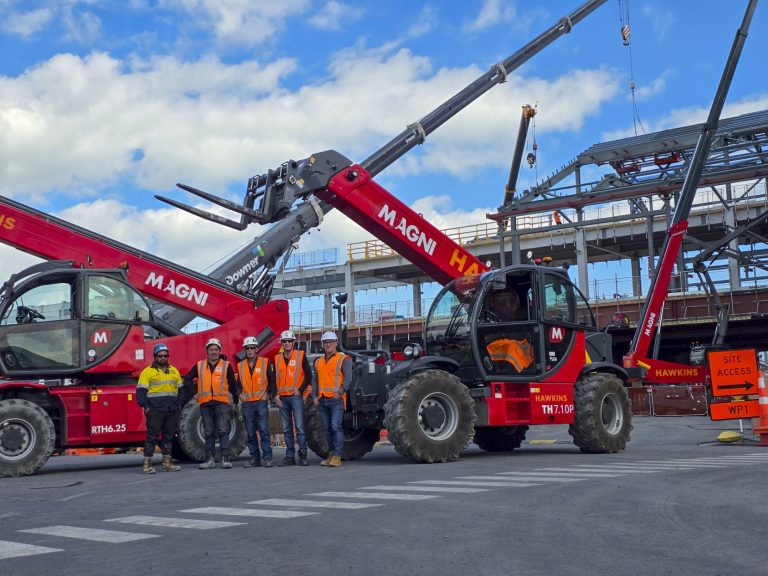 Magni Telehandlers at Auckland Airport