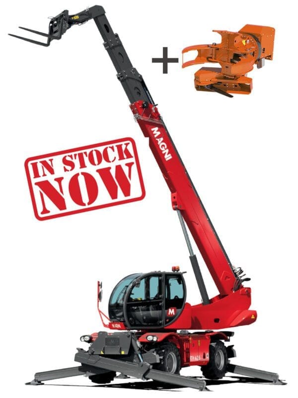 Magni RTH6.25 Telehandler with Wood Cracker