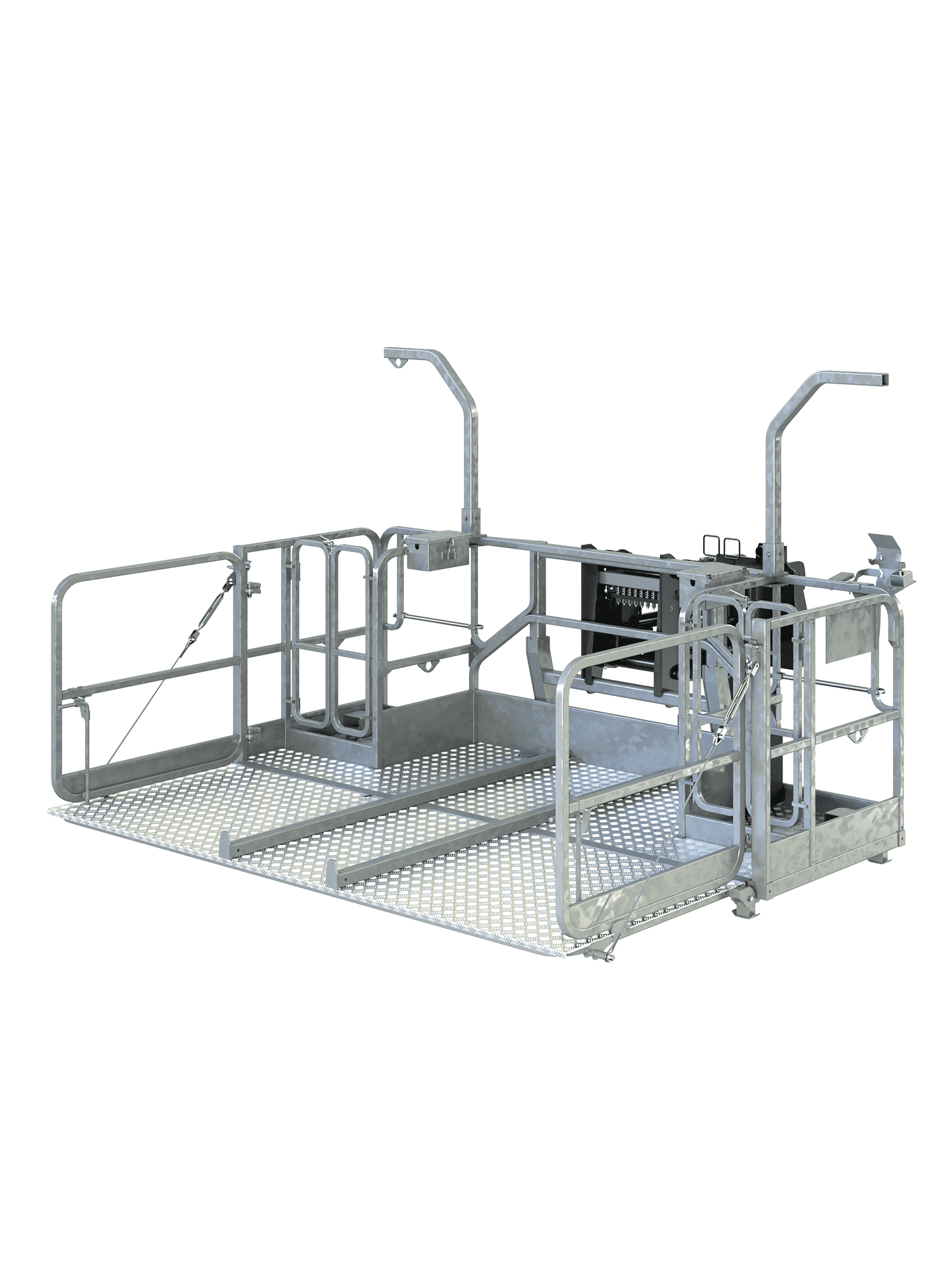 Extendable Rotating Platform 1000kg For Asbestos Mitigation