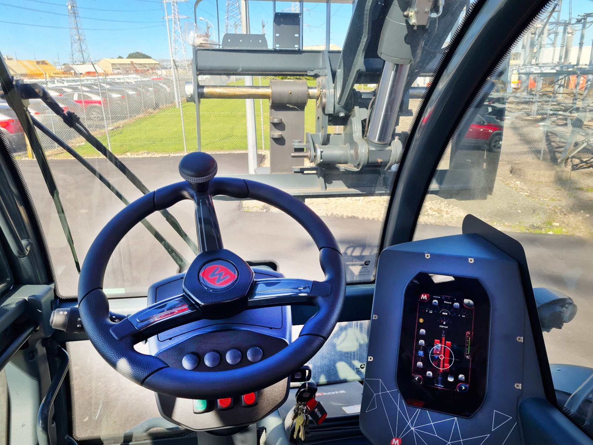 10-ton 10m -Magni HTH10.10 Telehandler - Image 3