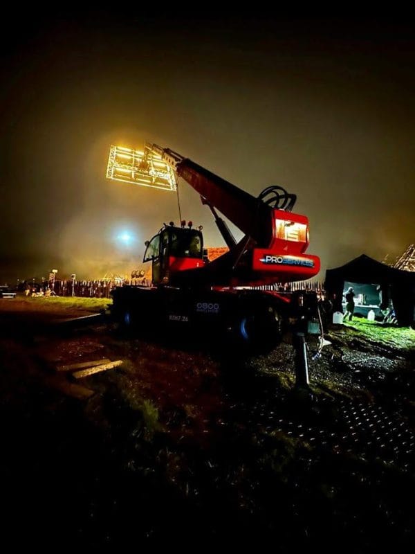 Telehandler sold to Pro Services customer