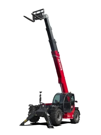 Telehandler with Stabiliser Legs