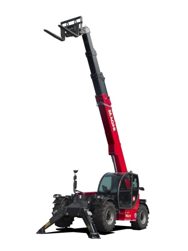Telehandler with Stabiliser Legs