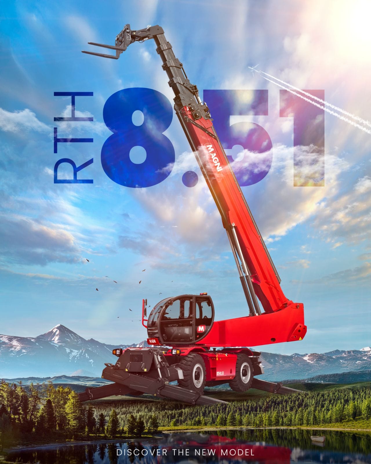 Telehandler 8t RTH 8.51 Rotating Telehandler - APS Equipment