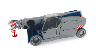 Valla Heavy Lift Crane V44-320RC